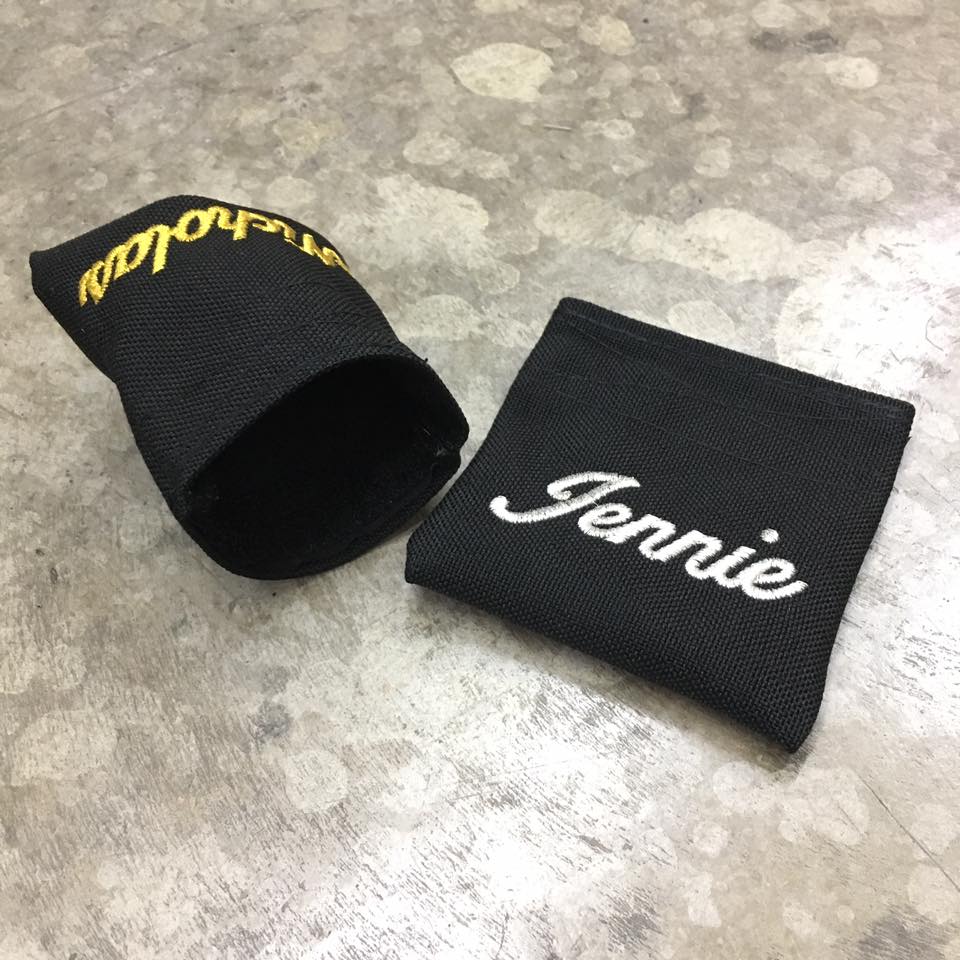 MIL-SPEC COIN PURSE WITH NAME - 1000 DENIER CORDURA (BLACK)