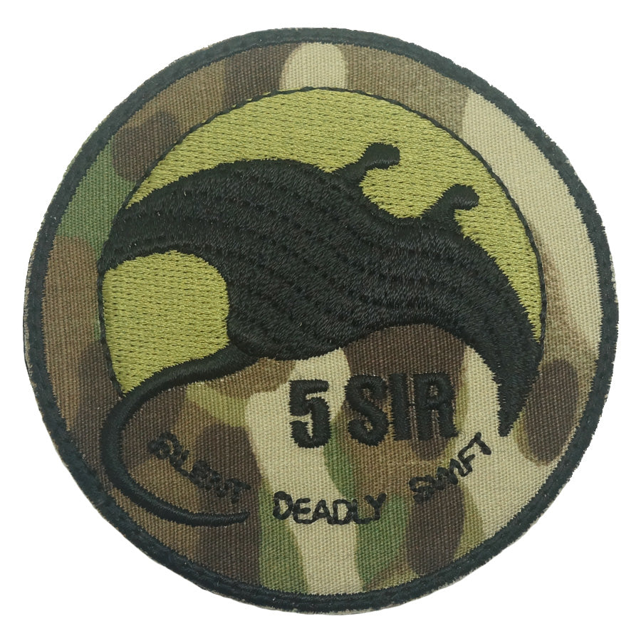 5 SIR LOGO PATCH - MULTICAM