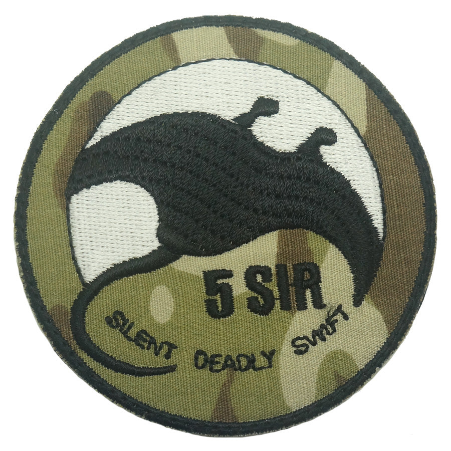 5 SIR LOGO PATCH - MULTICAM