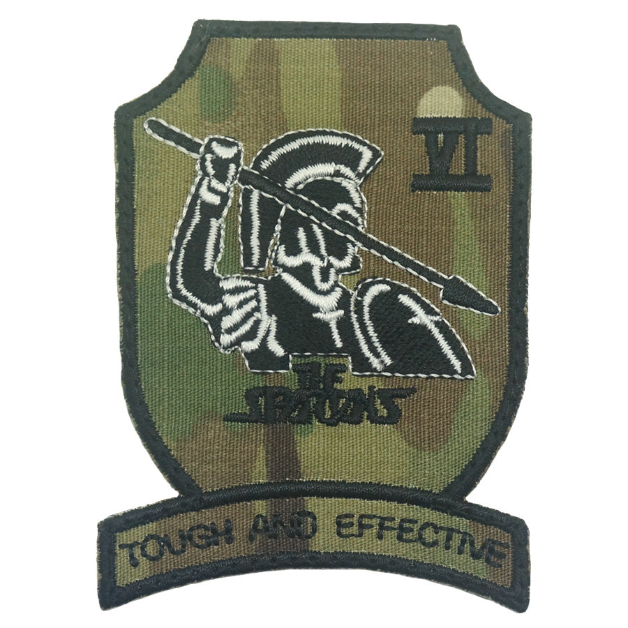 6 SIR THE SPARTAN LOGO PATCH - MULTICAM