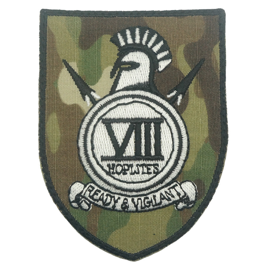 8 SIR HOPLITES LOGO PATCH - MULTICAM