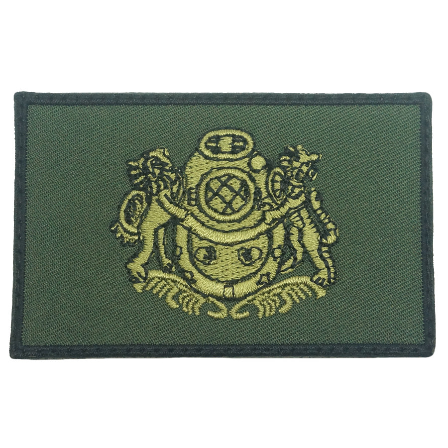 NDU PATCH 8CM X 5CM - OD GREEN