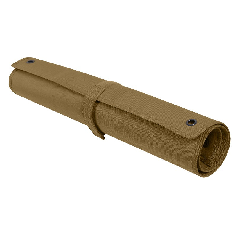 ROTHCO HANGING ROLL-UP MORALE PATCH BOARD - COYOTE