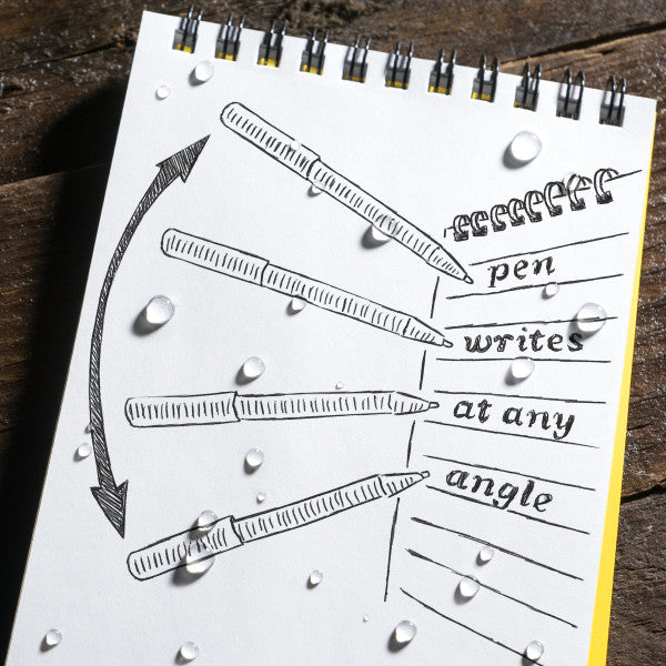 RITE IN THE RAIN WEATHERPROOF METAL STYLUS PEN - BLACK INK (94S)