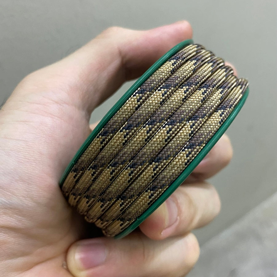 550 PARACORD MINI SPOOL - ATWOOD ROPE MFG (FDE CAMO)