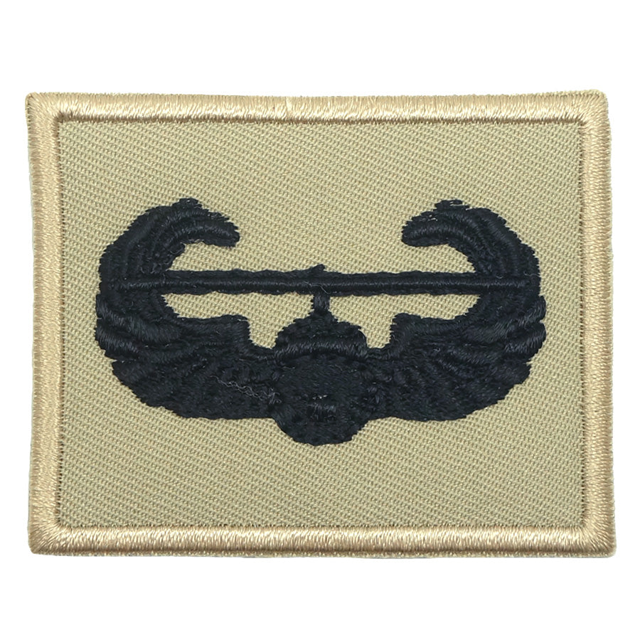 US AIR ASSAULT BADGE - KHAKI