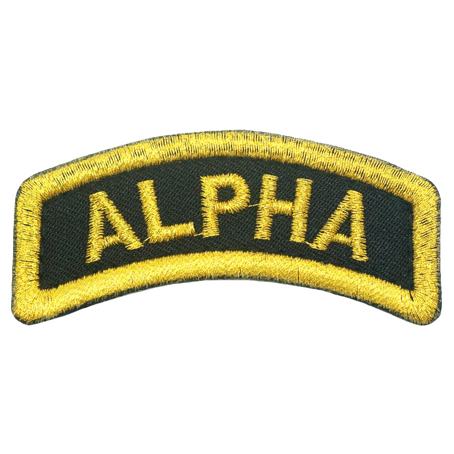 ALPHA TAB - BLACK GOLD