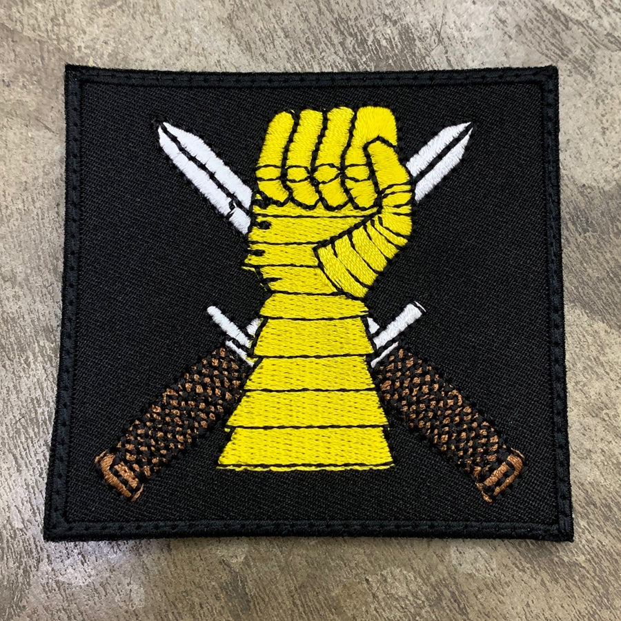 ARMOUR LOGO PATCH - BLACK