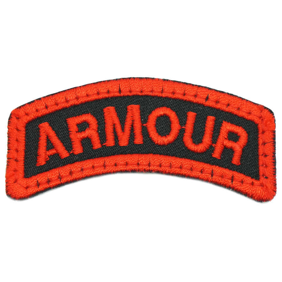 ARMOUR TAB - BLACK RED