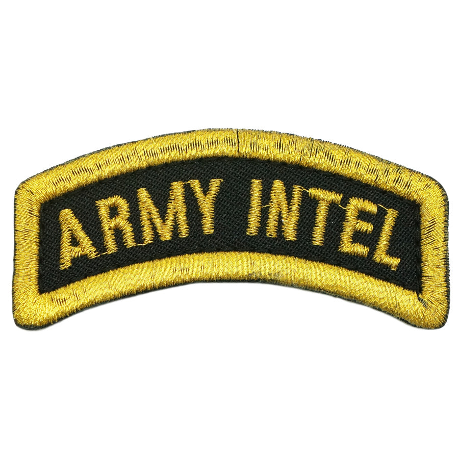 ARMY INTEL TAB - BLACK GOLD