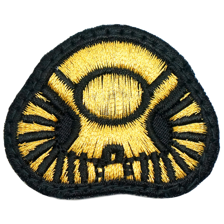 BASIC DIVING PATCH - BLACK GOLD