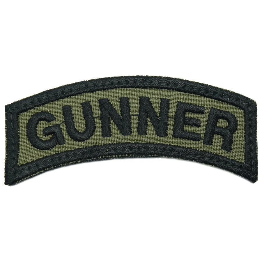US GUNNER TAB - OD GREEN