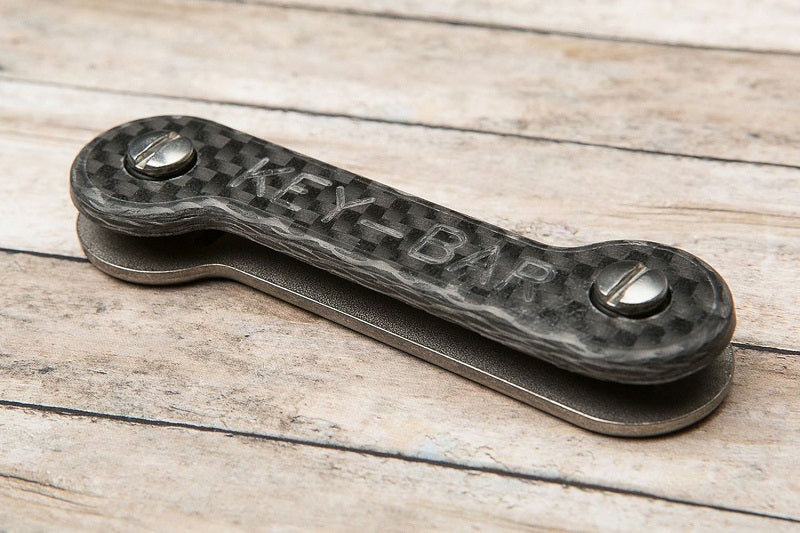 KEYBAR KEY ORGANIZER - CARBON FIBER/TITANIUM