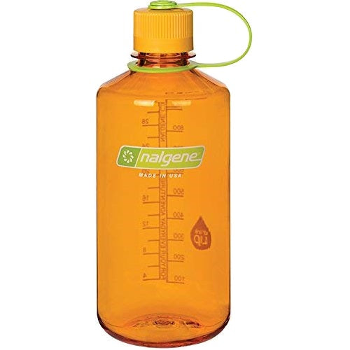 NALGENE NARROW MOUTH 32 OZ / 1000 ML - CLEMENTINE