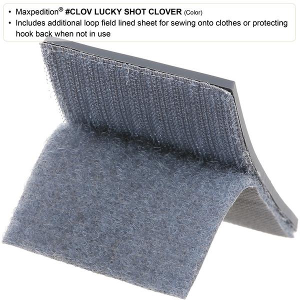 MAXPEDITION LUCKY SHOT CLOVER PATCH - SWAT