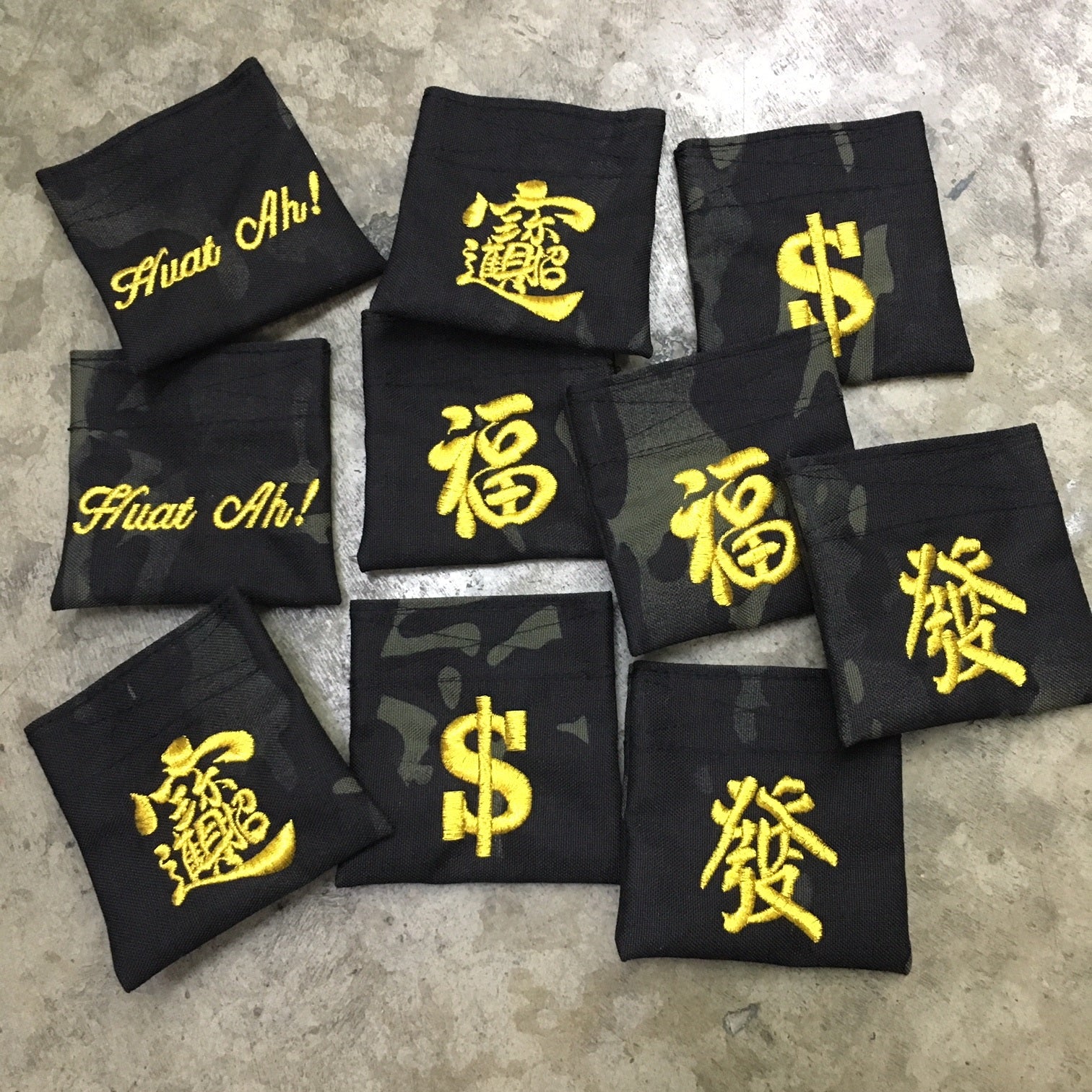 MIL-SPEC CNY COIN PURSE MULTICAM BLACK -  FORTUNE