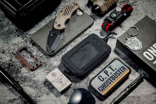 ONE TIGRIS CASSETTE EDC POUCH - BLACK