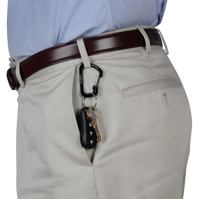 NITEIZE CARABINER SLIDE LOCK SIZE 3 - BLACK