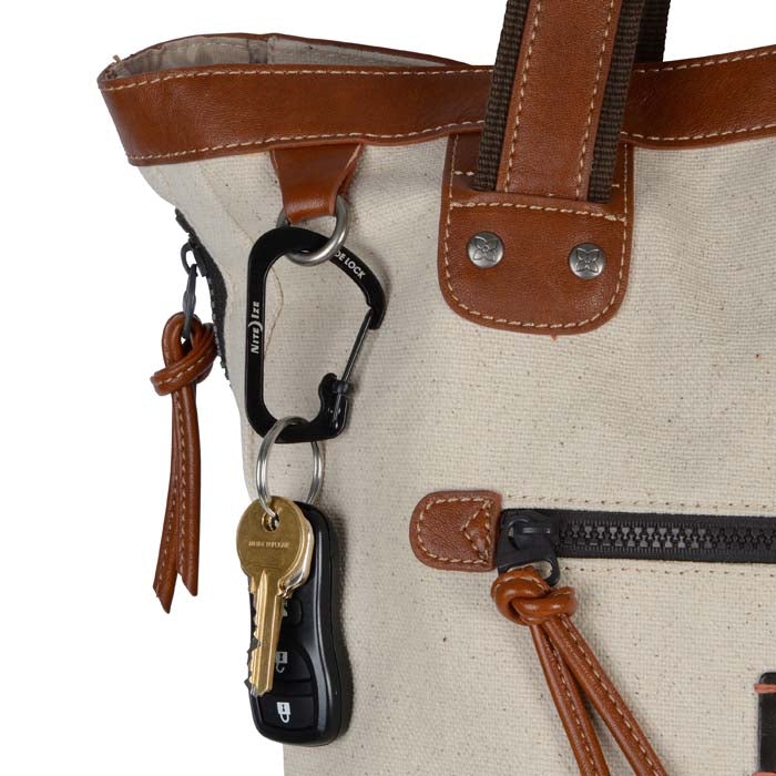 NITEIZE CARABINER SLIDE LOCK SIZE 3-PACK - SILVER