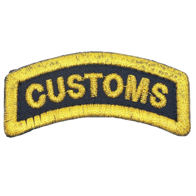 CUSTOMS TAB - BLACK GOLD