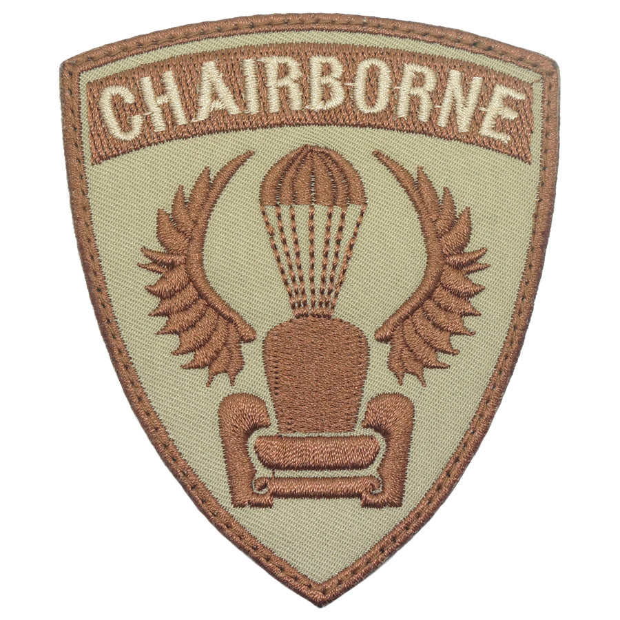 CHAIRBORNE WING PATCH - KHAKI