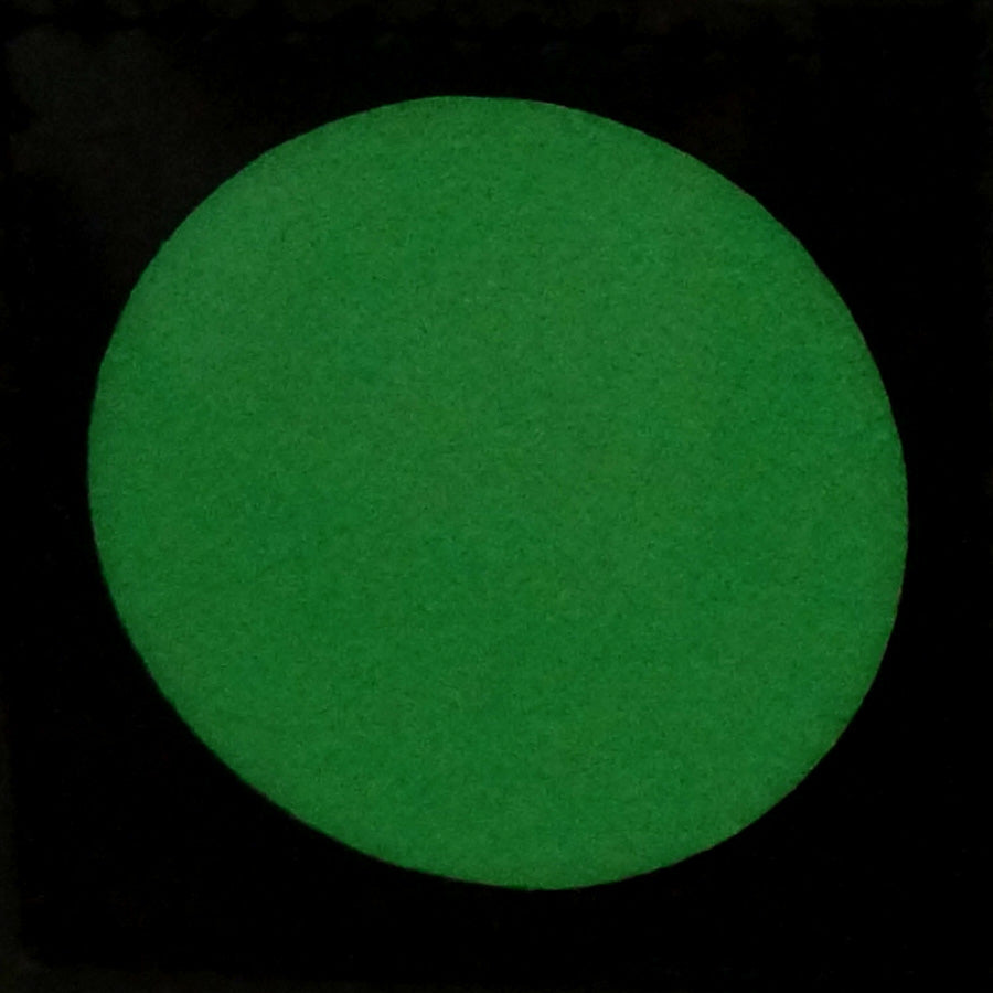 CIRCLE GITD PATCH - GLOW IN THE DARK