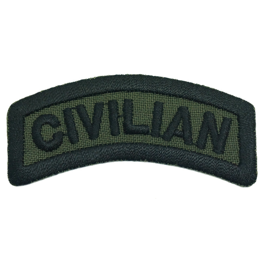 CIVILIAN TAB - OD GREEN