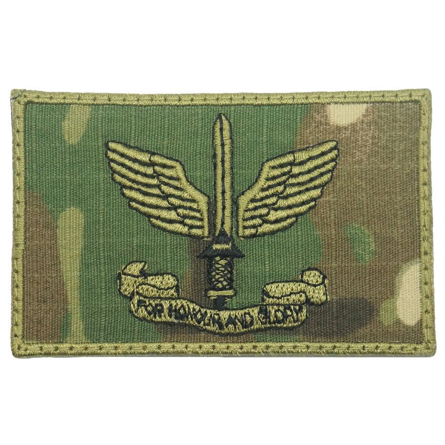 COMMANDO PATCH 8CM X 5CM - MULTICAM