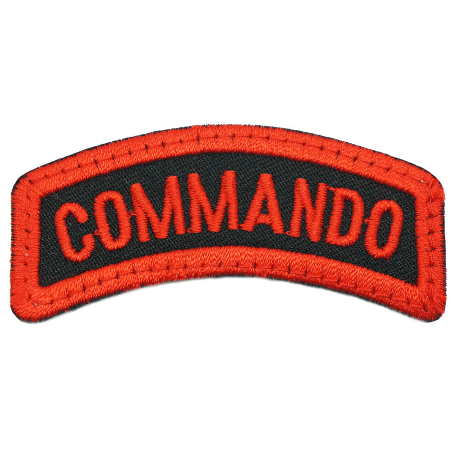 COMMANDO TAB - BLACK RED