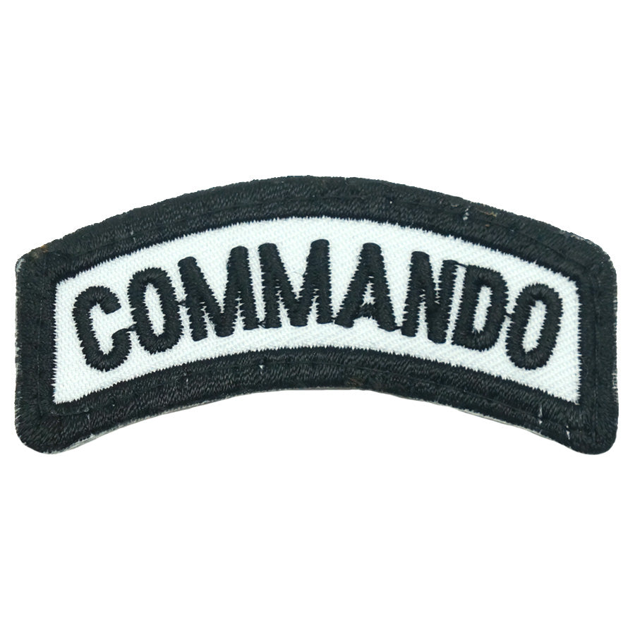 COMMANDO TAB - WHITE BLACK