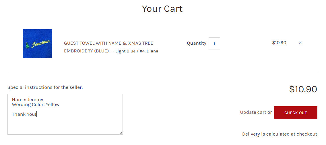 TE GUEST TOWELS 100% COTTON 100GMS (CLASSIC GREEN) - Hock Gift Shop | Army Online Store in Singapore