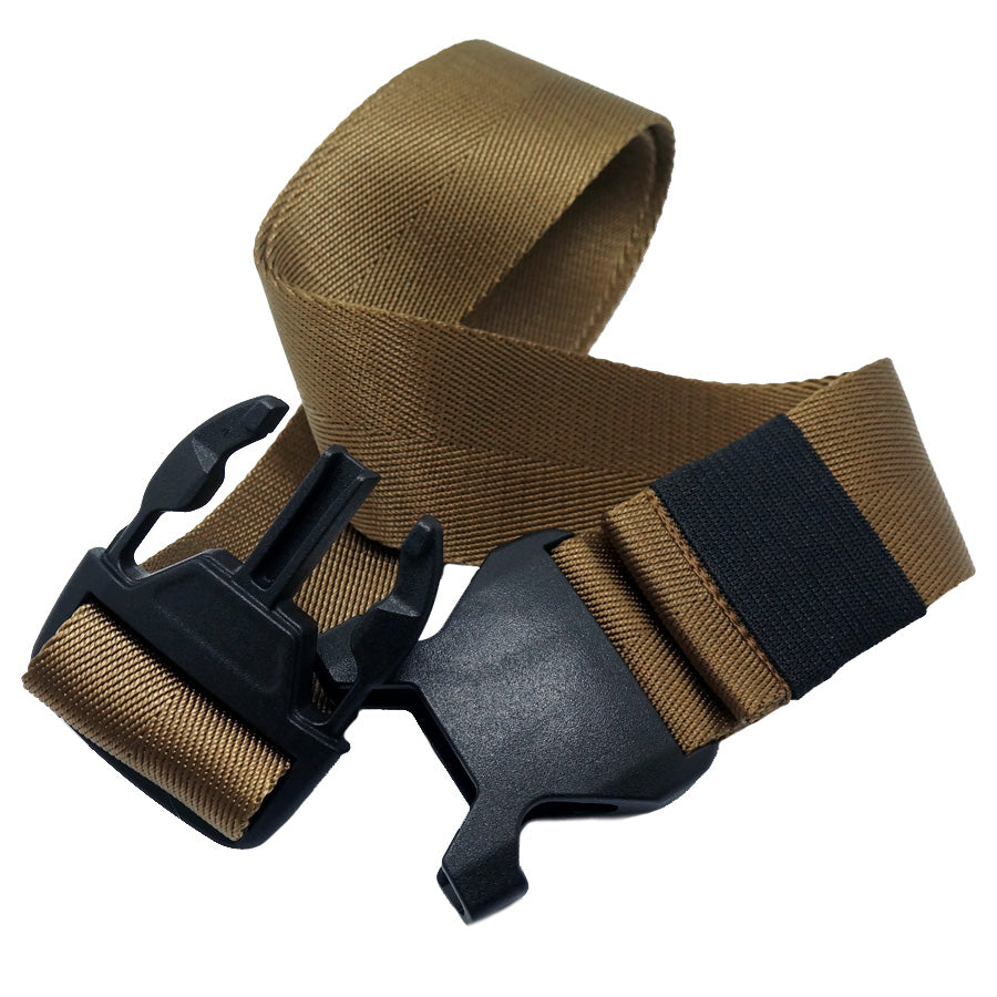 1.5" COVERT BUCKLE BELT - COYOTE BROWN