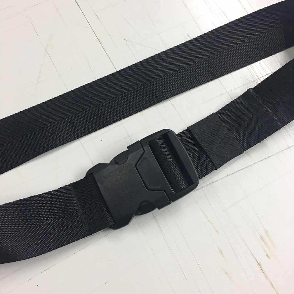 1.5" COVERT BUCKLE BELT - BLACK