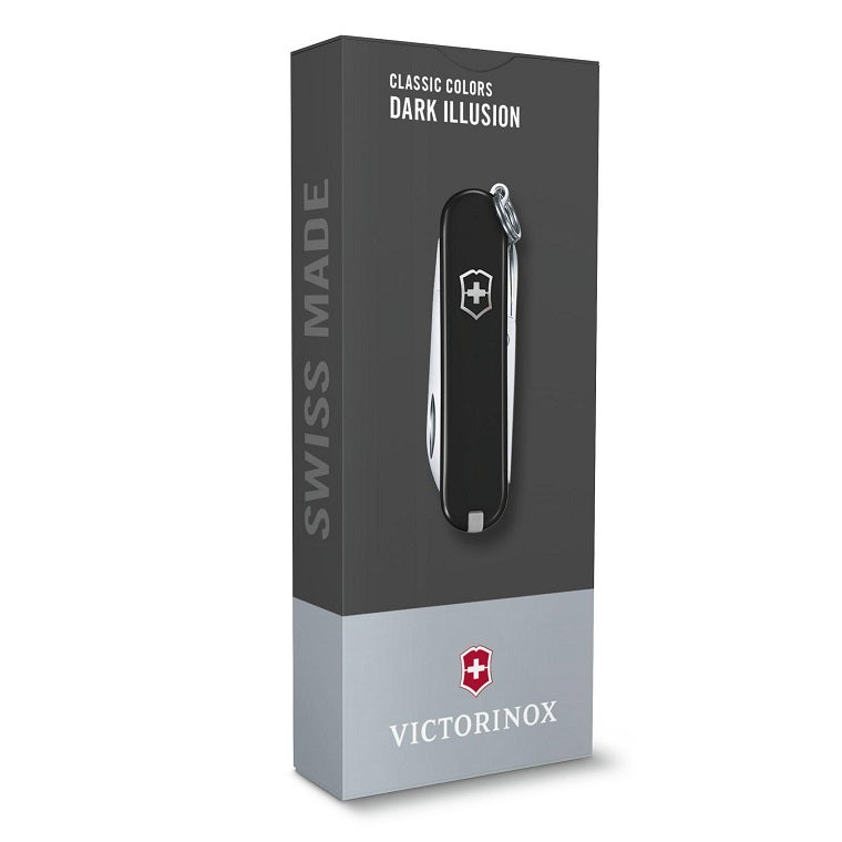 VICTORINOX CLASSIC SD, 58MM - DARK ILLUSION