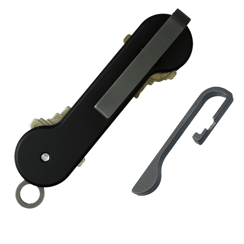 KEYBAR DEEP CARRY CLIP 2.0 - TITANIUM