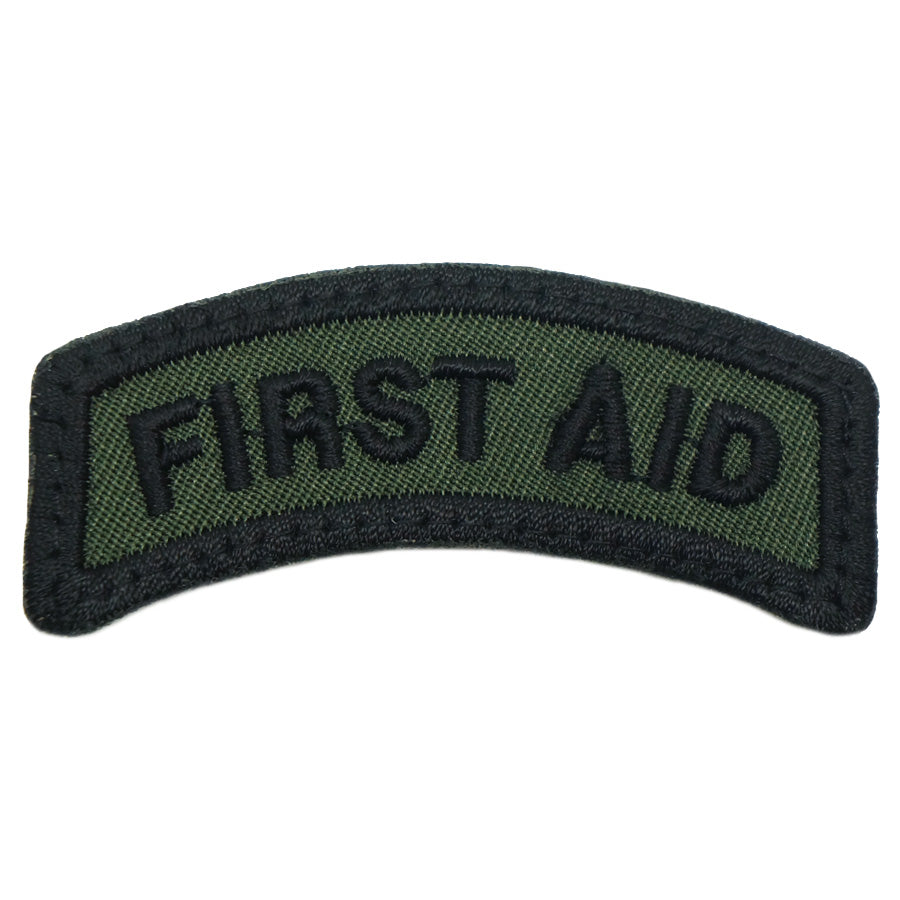 FIRST AID TAB - OD GREEN