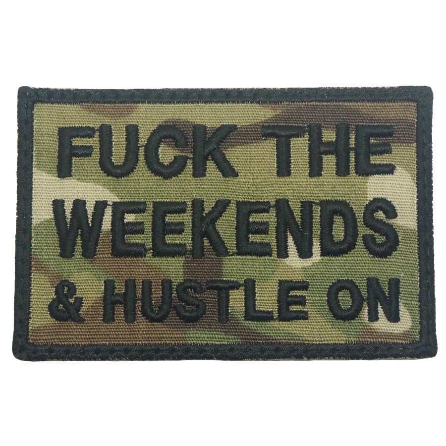 HUSTLE ON PATCH - MULTICAM