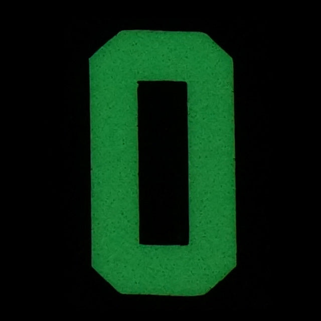 HGS NUMBER 0 PATCH - GLOW IN THE DARK