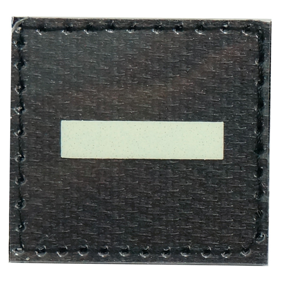 GLOW IN THE DARK RANK PATCH - 2ND LIEUTENANT