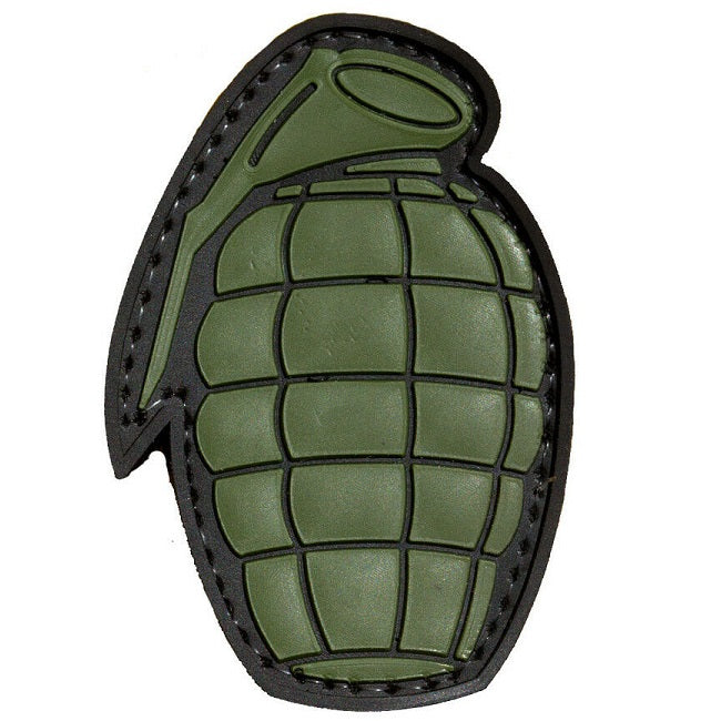 GRENADE PVC PATCH  - GREEN