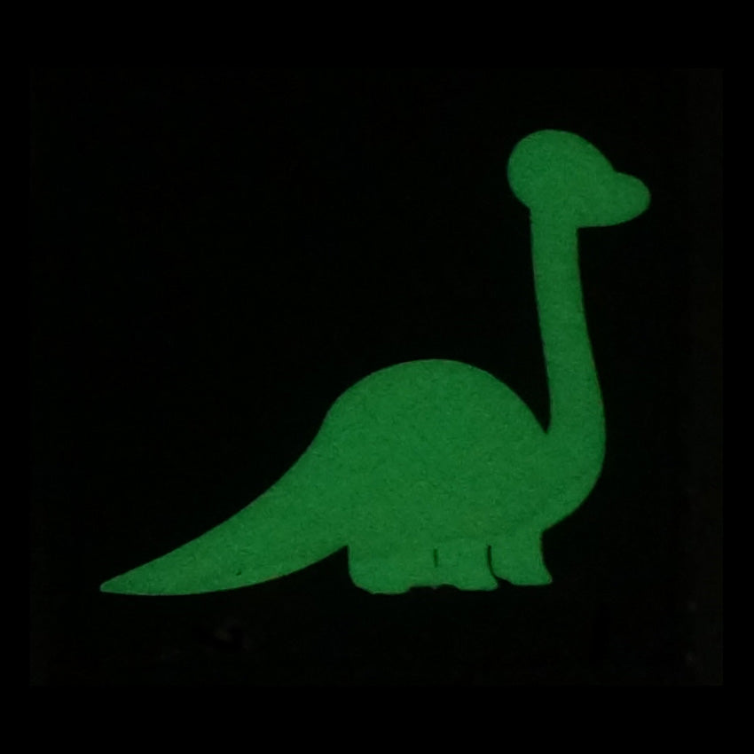 DIPLODOCUS GITD PATCH - GLOW IN THE DARK