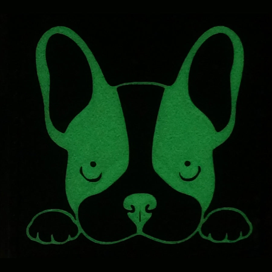 FRENCH BULLDOG GITD PATCH - GLOW IN THE DARK