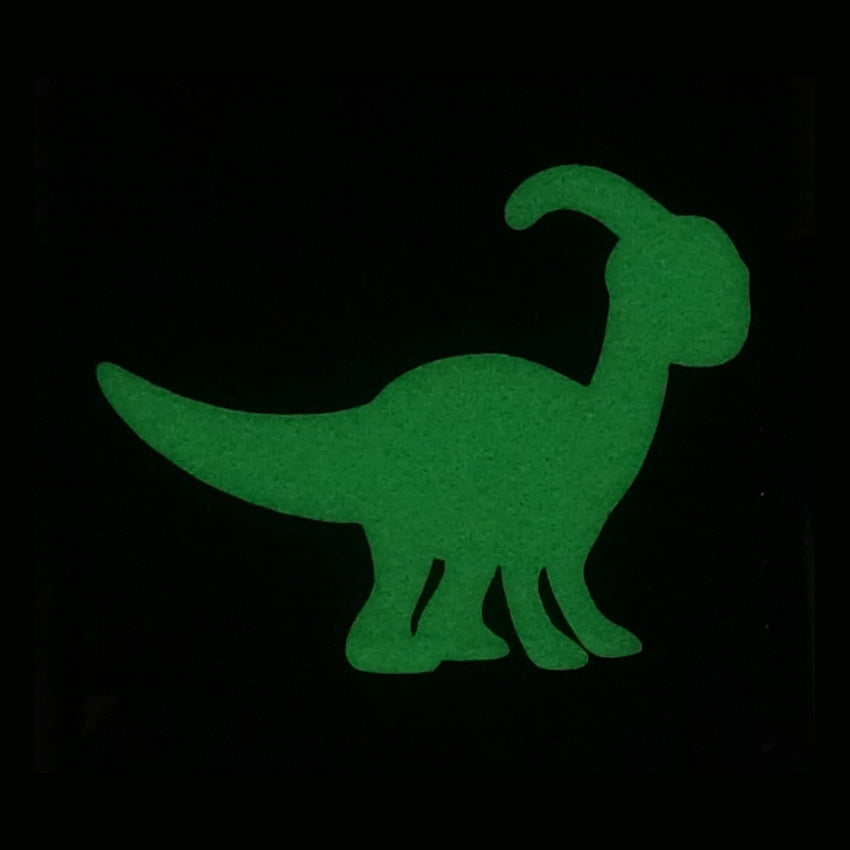 PARASAUROLOPHUS GITD PATCH - GLOW IN THE DARK