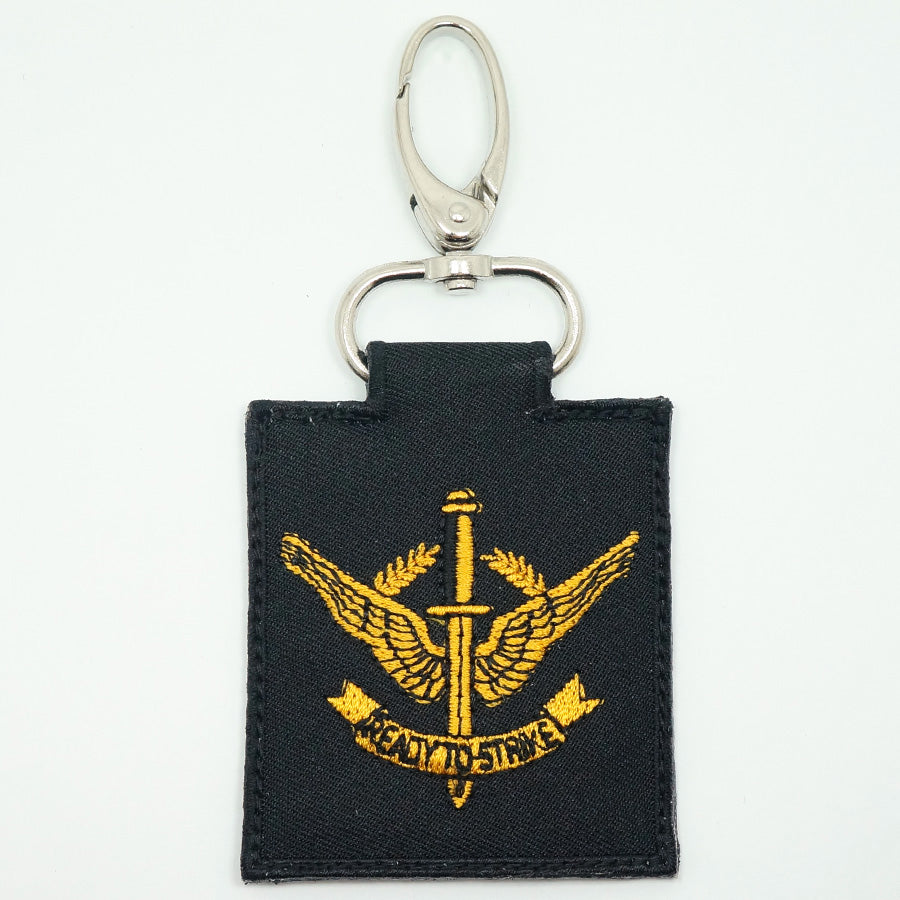 GUARDS UNIT LOGO KEYCHAIN - BLACK