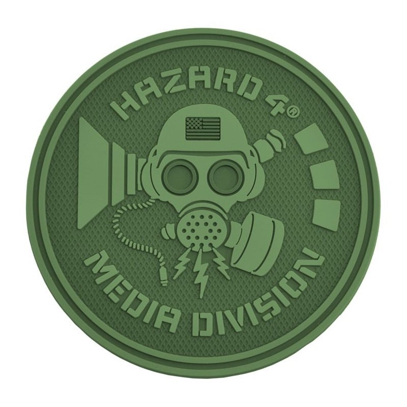 HAZARD 4 MEDIA DIVISION PATCH - OD GREEN