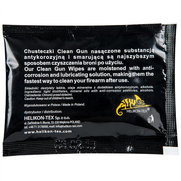 HELIKON-TEX CLEAN GUN WEAPON CLEANING WIPES