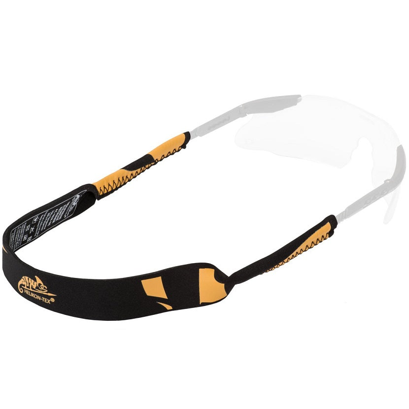 HELIKON-TEX NEOPRENE EYEWEAR RETAINER - BLACK/ORANGE
