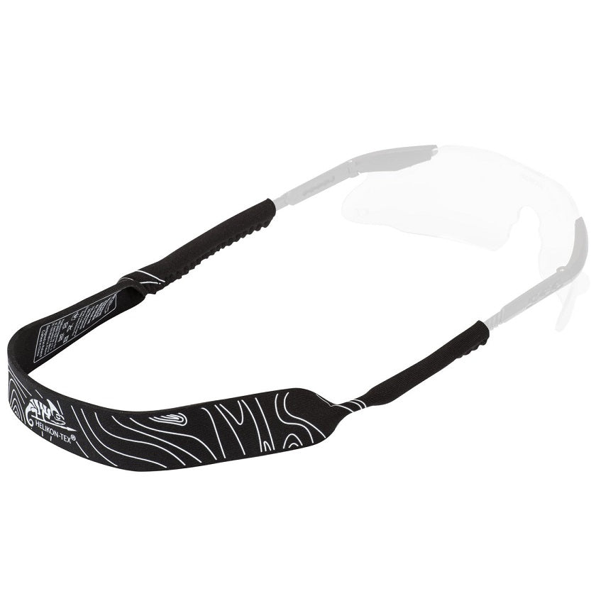 HELIKON-TEX NEOPRENE EYEWEAR RETAINER - BLACK/WHITE
