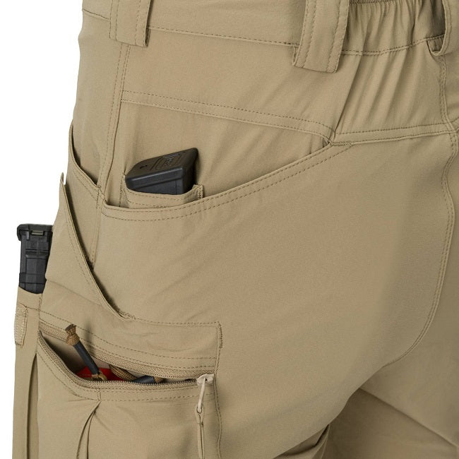 HELIKON-TEX OTS (OUTDOOR TACTICAL SHORTS) 8.5"® - VERSASTRECTH® LITE - OLIVE DRAB