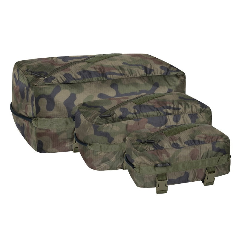 HELIKON-TEX PAKCELL SET - POLYESTER RIPSTOP (PL WOODLAND)
